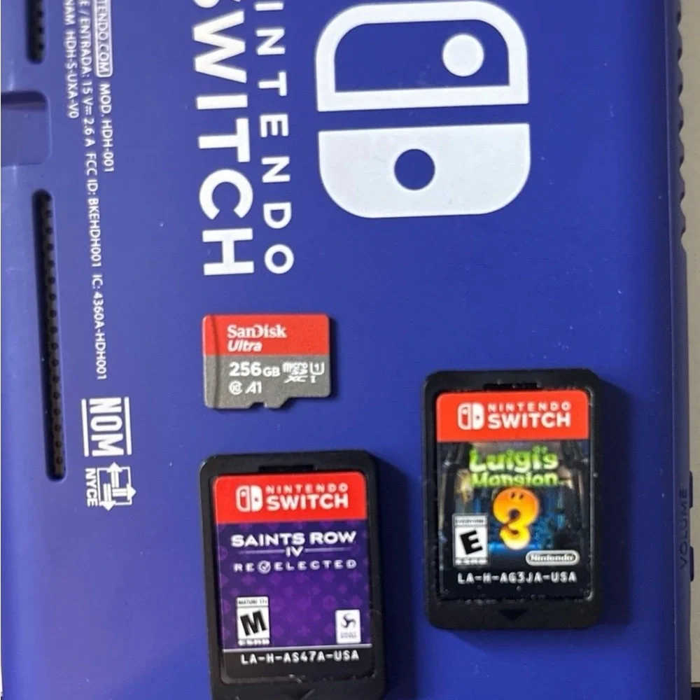 Nintendo Handheld Console - Deep Blue